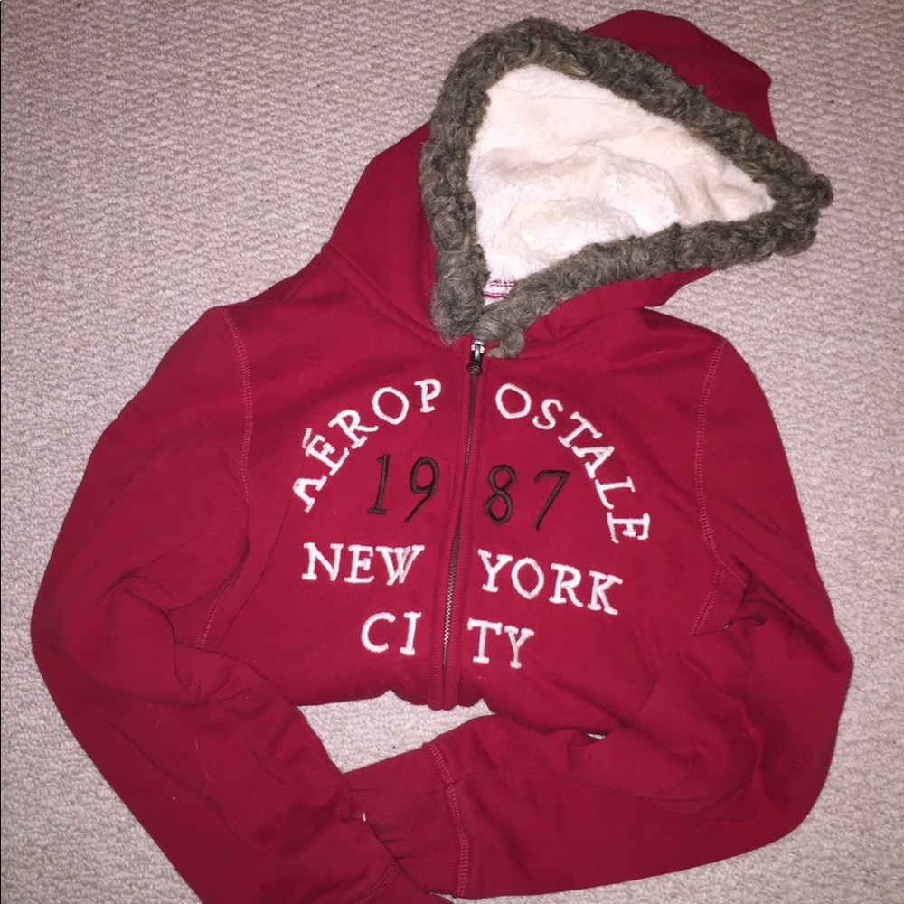 Aeropostale zipped sweater